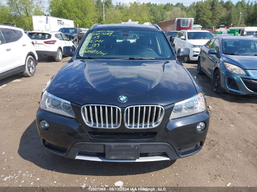 2013 BMW 3 Series 328I xDrive VIN: 5UXWX9C5XD0D02744 Lot: 12007069