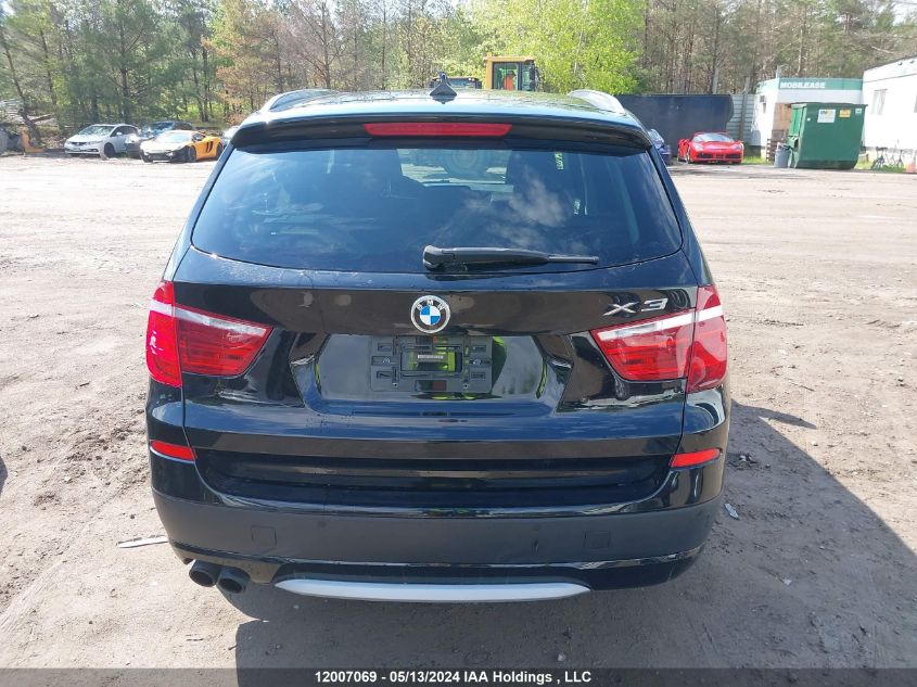 2013 BMW 3 Series 328I xDrive VIN: 5UXWX9C5XD0D02744 Lot: 12007069