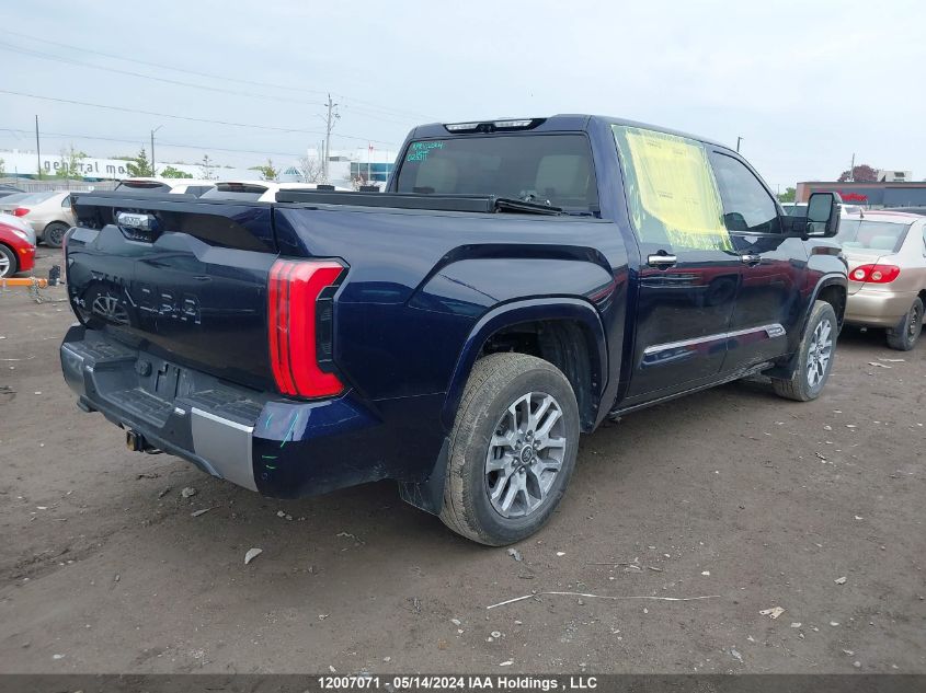 2023 Toyota Tundra Hybrid Capstone VIN: 5TFVC5DB9PX025311 Lot: 12007071