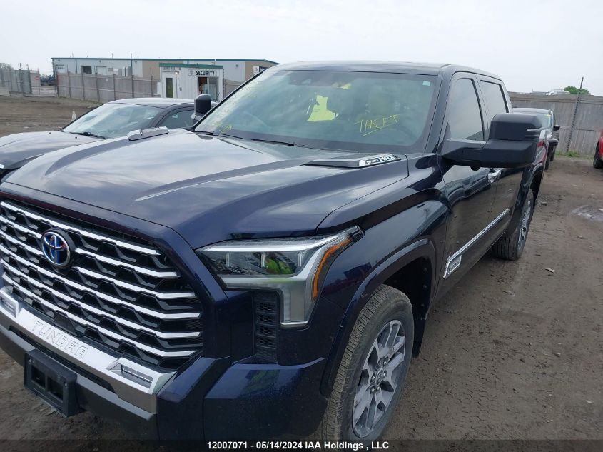 2023 Toyota Tundra Hybrid Capstone VIN: 5TFVC5DB9PX025311 Lot: 12007071