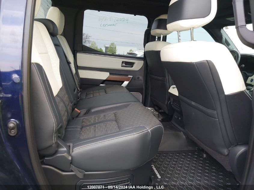 2023 Toyota Tundra Hybrid Capstone VIN: 5TFVC5DB9PX025311 Lot: 12007071