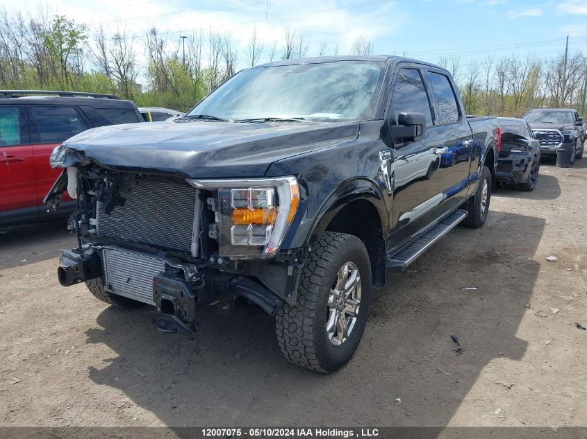 2022 Ford F-150 Xlt VIN: 1FTFW1E8XNFA38093 Lot: 12007075