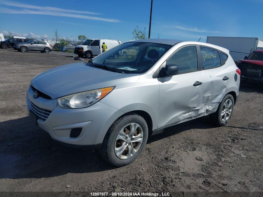 2010 Hyundai Tucson Gl VIN: KM8JT3AC2AU022870 Lot: 12007077