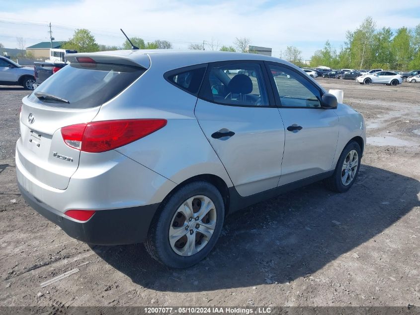 2010 Hyundai Tucson Gl VIN: KM8JT3AC2AU022870 Lot: 12007077