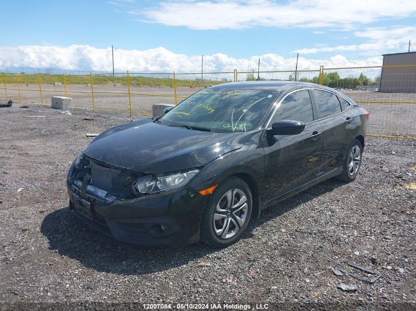 2016 Honda Civic Sedan VIN: 2HGFC2E50GH038966 Lot: 12007084