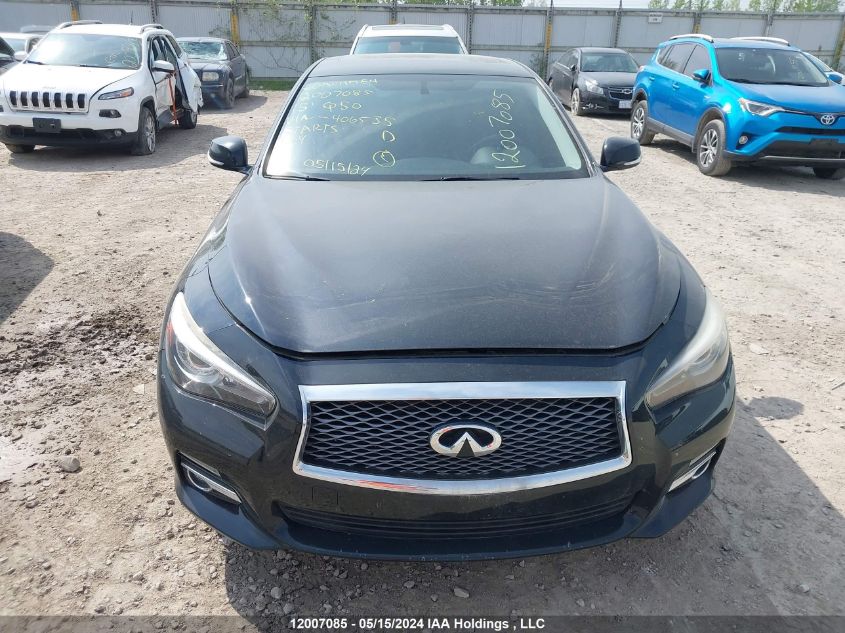 2015 Infiniti Q50 Premium/Sport VIN: JN1BV7AR1FM406535 Lot: 12007085