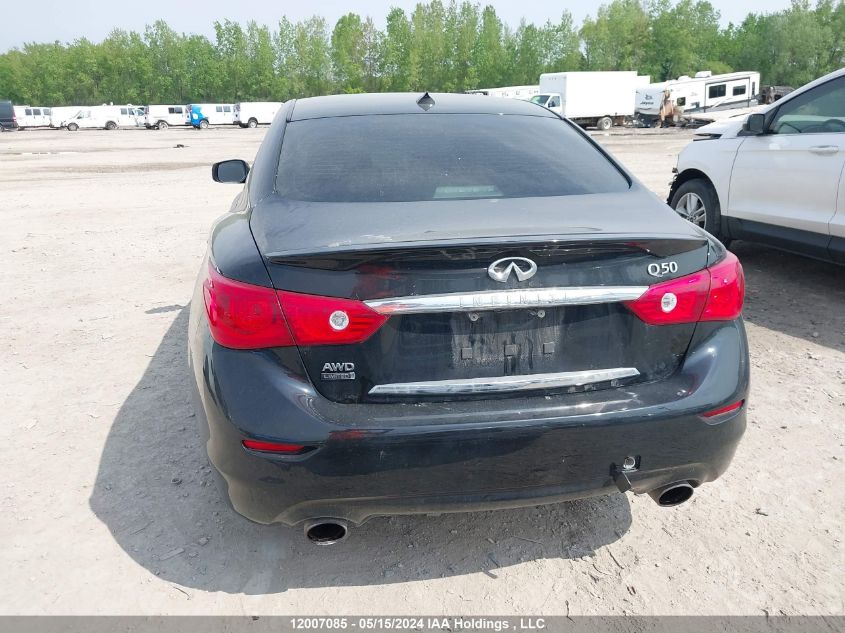 2015 Infiniti Q50 Premium/Sport VIN: JN1BV7AR1FM406535 Lot: 12007085