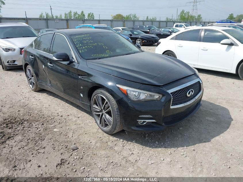 2015 Infiniti Q50 Premium/Sport VIN: JN1BV7AR1FM406535 Lot: 12007085