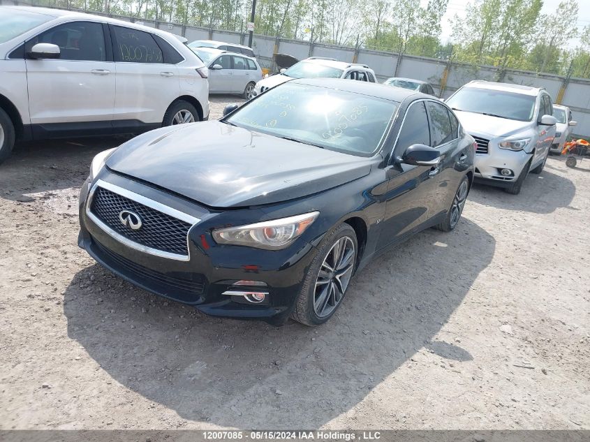 2015 Infiniti Q50 Premium/Sport VIN: JN1BV7AR1FM406535 Lot: 12007085