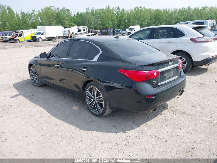 2015 Infiniti Q50 Premium/Sport VIN: JN1BV7AR1FM406535 Lot: 12007085