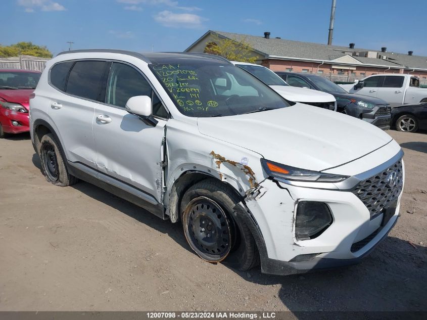 2020 Hyundai Santa Fe Sel/Sel Plus VIN: 5NMS3CAD7LH268499 Lot: 12007098