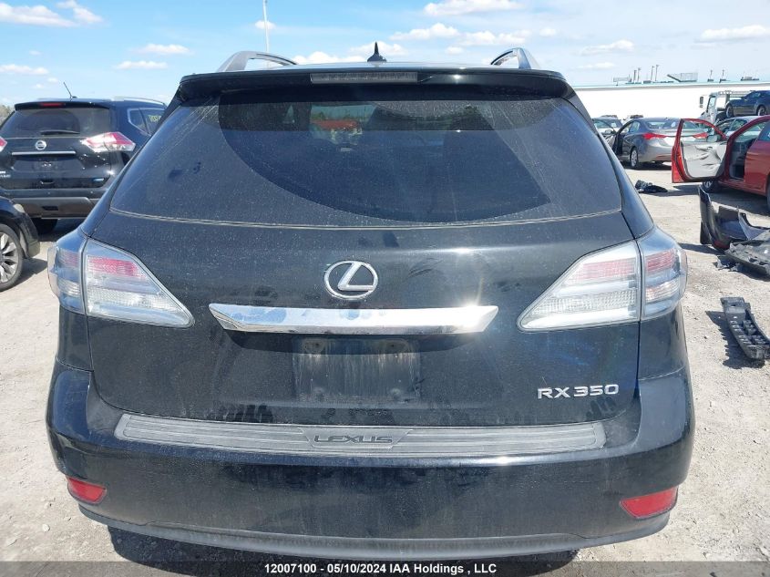 2011 Lexus Rx 350 VIN: 2T2BK1BA5BC092578 Lot: 12007100