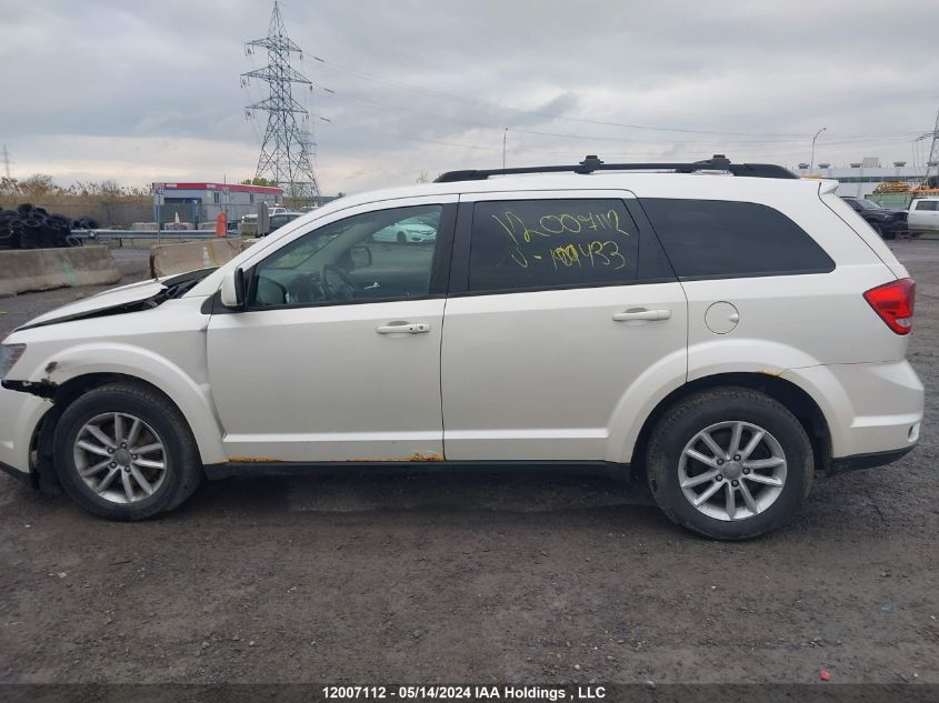 2014 Dodge Journey Sxt VIN: 3C4PDCCG5ET109433 Lot: 12007112