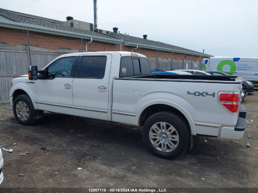 2013 Ford F-150 Platinum VIN: 1FTFW1ET2DFC97924 Lot: 12007115