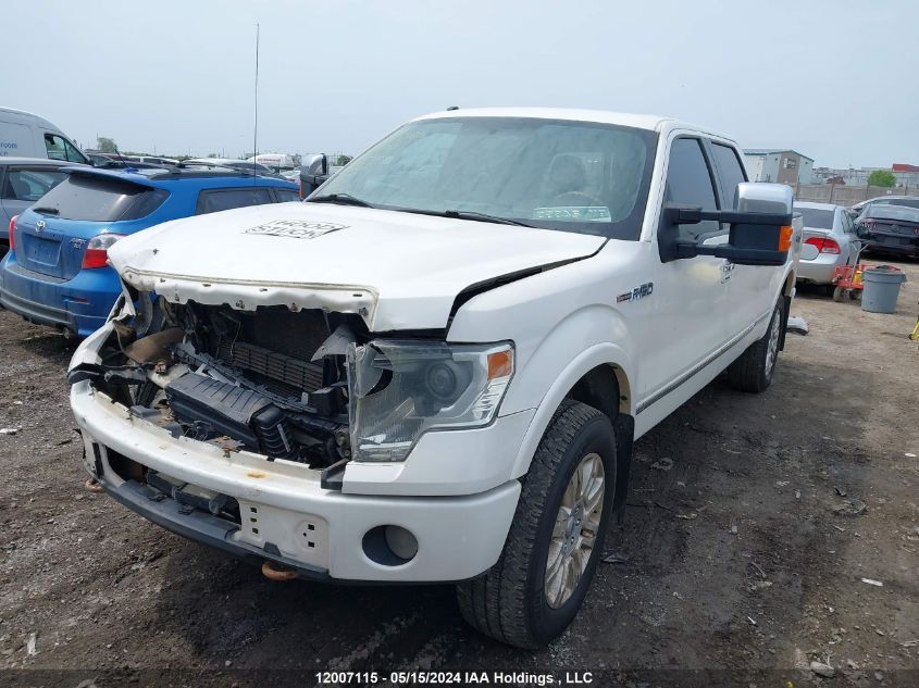 2013 Ford F-150 Platinum VIN: 1FTFW1ET2DFC97924 Lot: 12007115