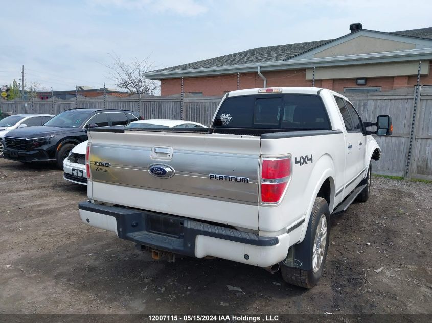 2013 Ford F-150 Platinum VIN: 1FTFW1ET2DFC97924 Lot: 12007115