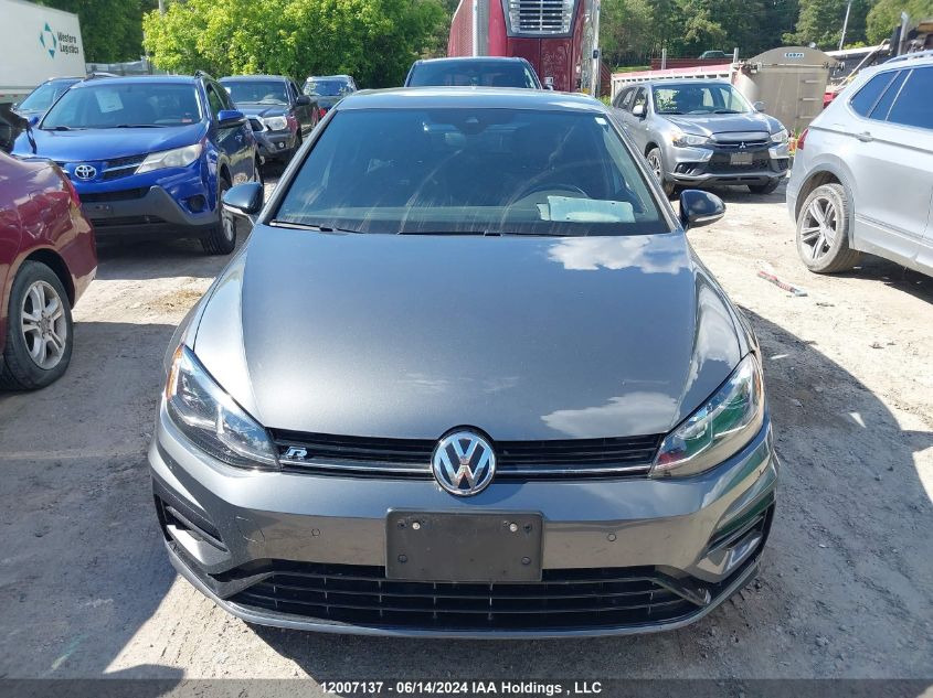2019 Volkswagen Golf R VIN: WVWVA7AU1KW208272 Lot: 12007137