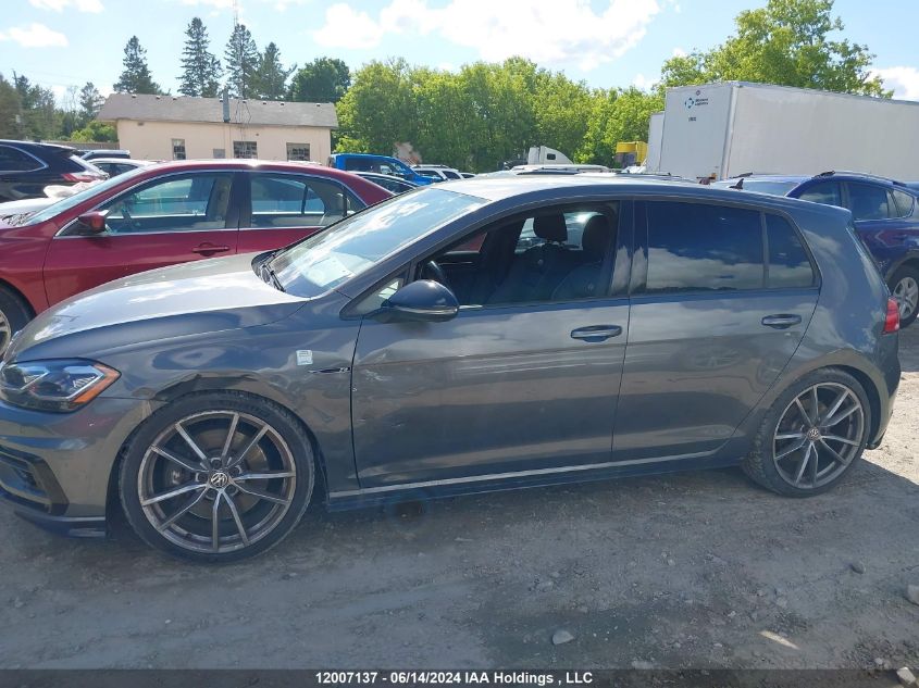 2019 Volkswagen Golf R VIN: WVWVA7AU1KW208272 Lot: 12007137