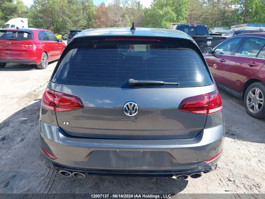 2019 Volkswagen Golf R VIN: WVWVA7AU1KW208272 Lot: 12007137