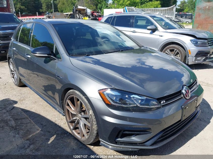 2019 Volkswagen Golf R VIN: WVWVA7AU1KW208272 Lot: 12007137