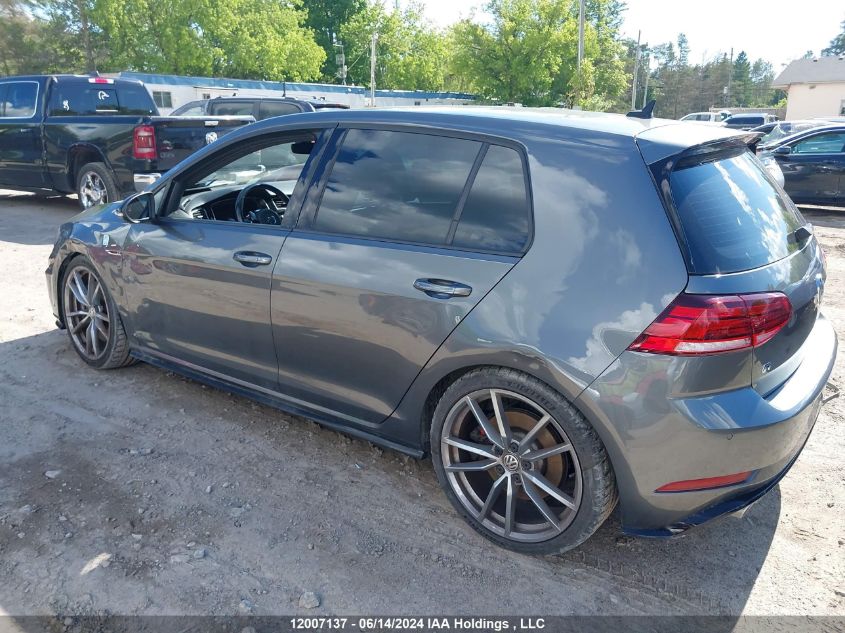 2019 Volkswagen Golf R VIN: WVWVA7AU1KW208272 Lot: 12007137