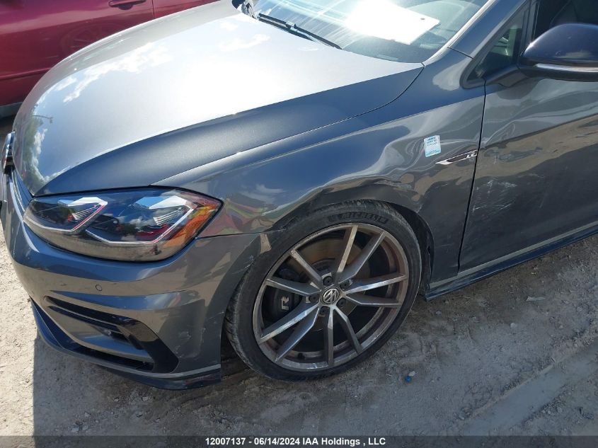 2019 Volkswagen Golf R VIN: WVWVA7AU1KW208272 Lot: 12007137
