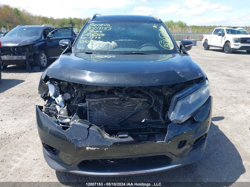 2015 Nissan Rogue VIN: 5N1AT2MT4FC876374 Lot: 12007153