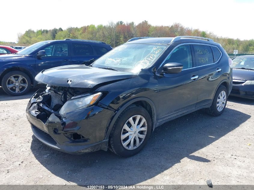 2015 Nissan Rogue VIN: 5N1AT2MT4FC876374 Lot: 12007153