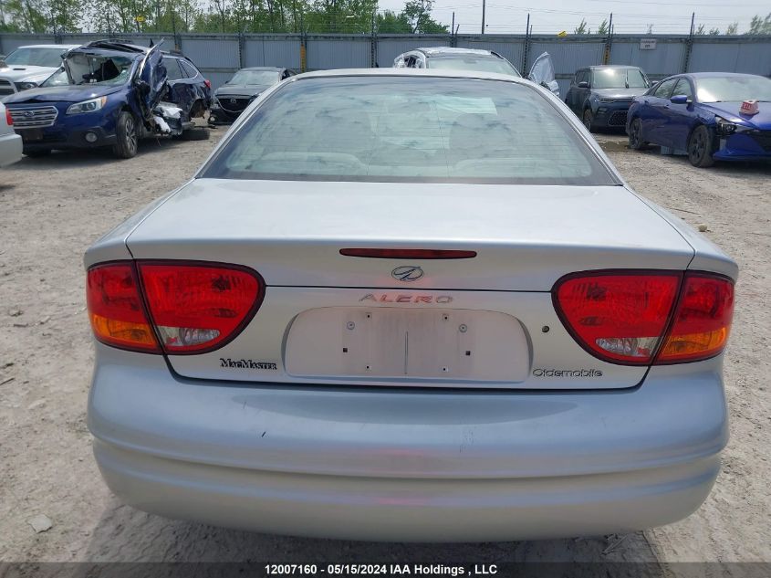 2002 Oldsmobile Alero VIN: 1G3NK52F42C175125 Lot: 12007160