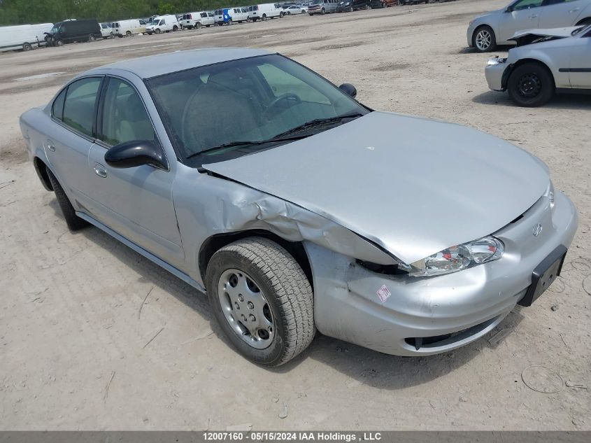 2002 Oldsmobile Alero VIN: 1G3NK52F42C175125 Lot: 12007160