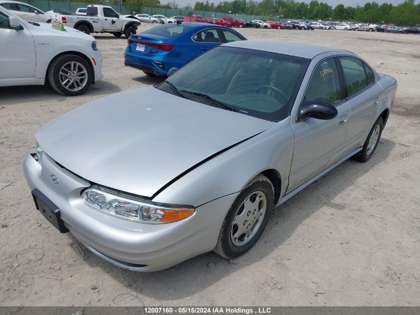 2002 Oldsmobile Alero VIN: 1G3NK52F42C175125 Lot: 12007160