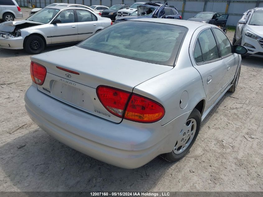 2002 Oldsmobile Alero VIN: 1G3NK52F42C175125 Lot: 12007160