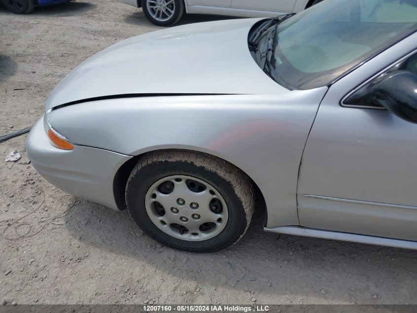 2002 Oldsmobile Alero VIN: 1G3NK52F42C175125 Lot: 12007160