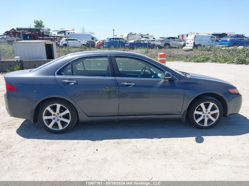 2005 Acura Tsx VIN: JH4CL96835C801242 Lot: 12007161