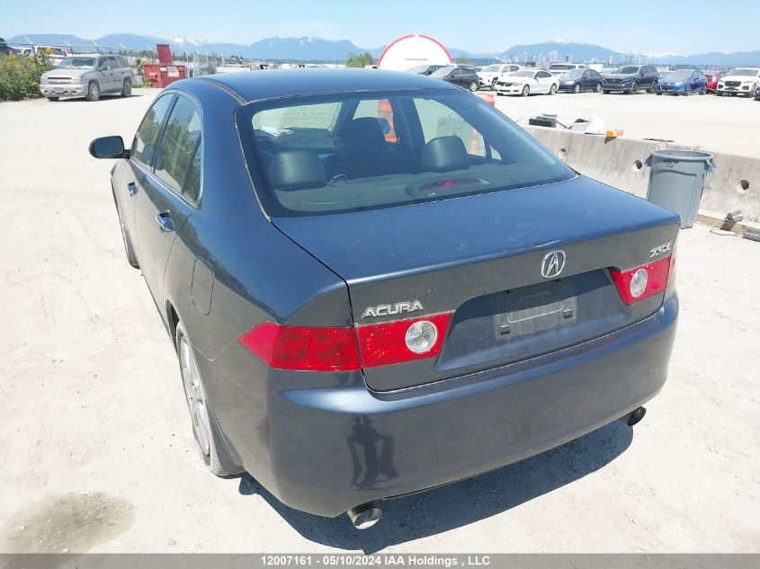 2005 Acura Tsx VIN: JH4CL96835C801242 Lot: 12007161