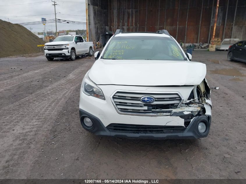2017 Subaru Outback VIN: 4S4BSCDCXH3343137 Lot: 12007165