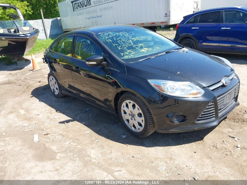 2014 Ford Focus Se VIN: 1FADP3F24EL334972 Lot: 12007191