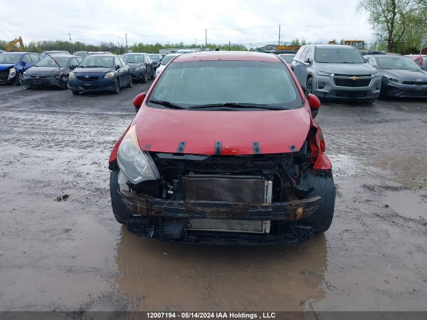 2014 Kia Rio Lx VIN: KNADM5A30E6919722 Lot: 12007194