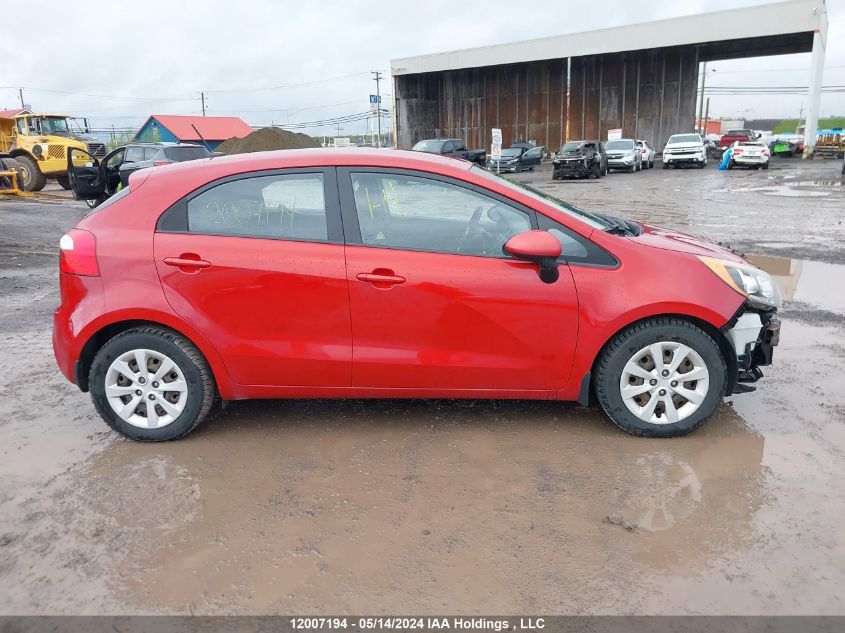 2014 Kia Rio Lx VIN: KNADM5A30E6919722 Lot: 12007194