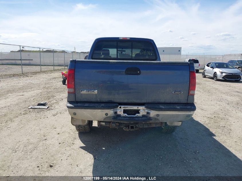 2006 Ford Super Duty F-350 Srw VIN: 1FTWW31P16ED68866 Lot: 12007199