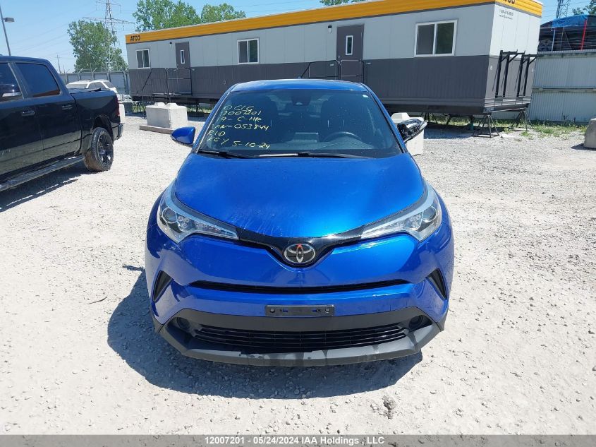 2019 Toyota C-Hr Xle/Le/Limited VIN: JTNKHMBX2K1053844 Lot: 12007201