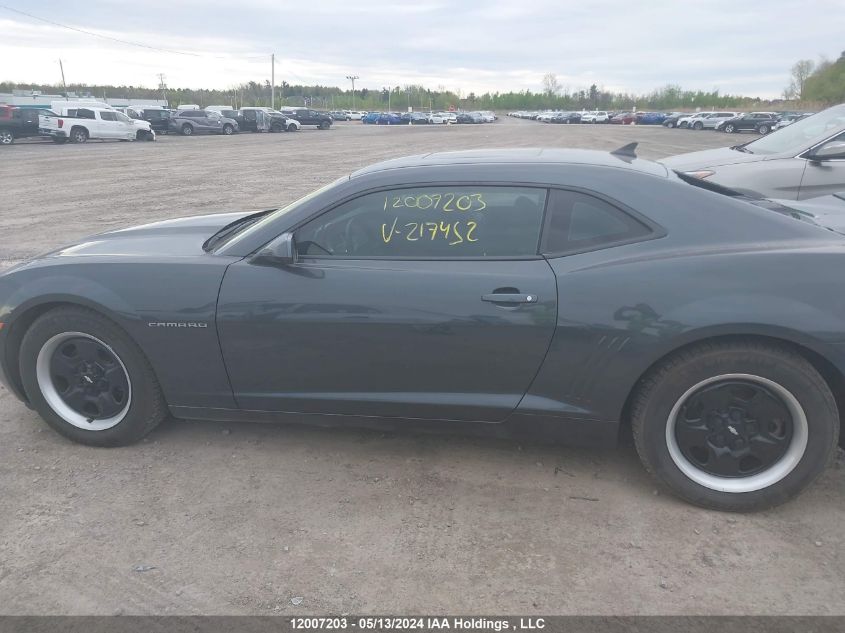 2010 Chevrolet Camaro VIN: 2G1FC1EV6A9217452 Lot: 12007203