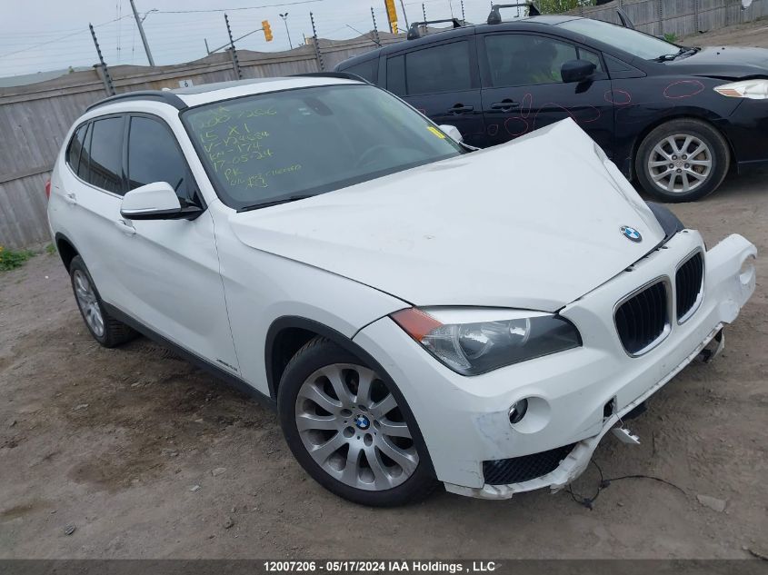 2015 BMW X1 VIN: WBAVL1C56FVY24684 Lot: 12007206