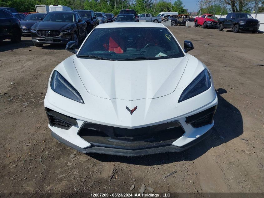 2022 Chevrolet Corvette Stingray Rwd 1Lt VIN: 1G1YA2D48N5116025 Lot: 12007209