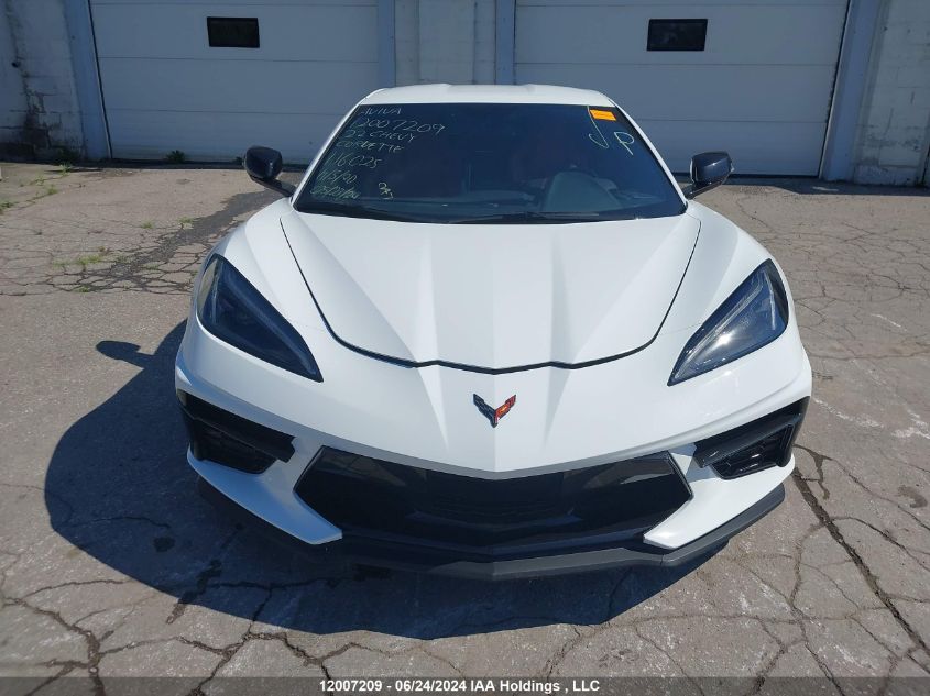 2022 Chevrolet Corvette Stingray Rwd 1Lt VIN: 1G1YA2D48N5116025 Lot: 12007209