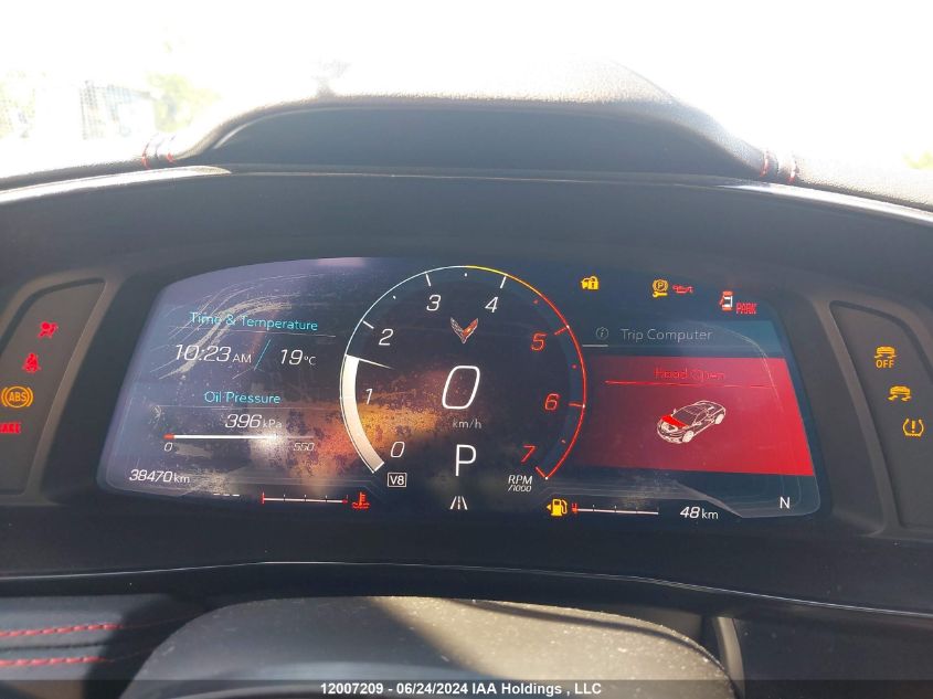 2022 Chevrolet Corvette Stingray Rwd 1Lt VIN: 1G1YA2D48N5116025 Lot: 12007209