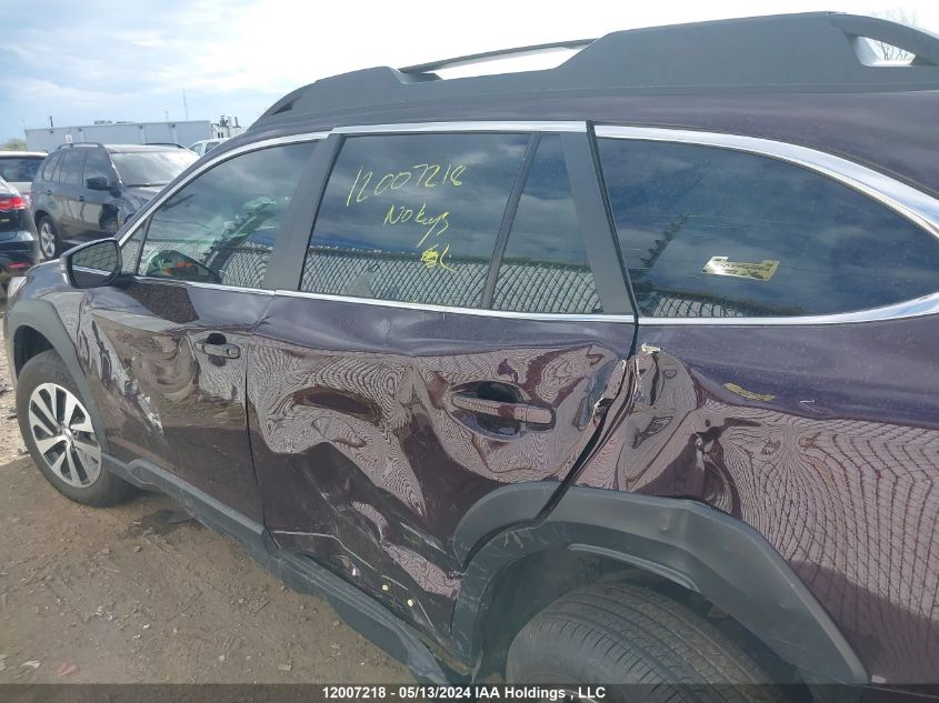 2024 Subaru Outback VIN: 4S4BTDEC9R3192813 Lot: 12007218