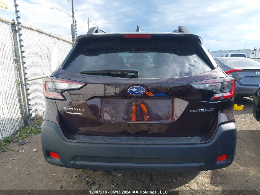 2024 Subaru Outback VIN: 4S4BTDEC9R3192813 Lot: 12007218