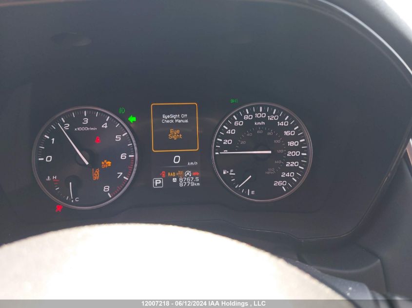 2024 Subaru Outback VIN: 4S4BTDEC9R3192813 Lot: 12007218