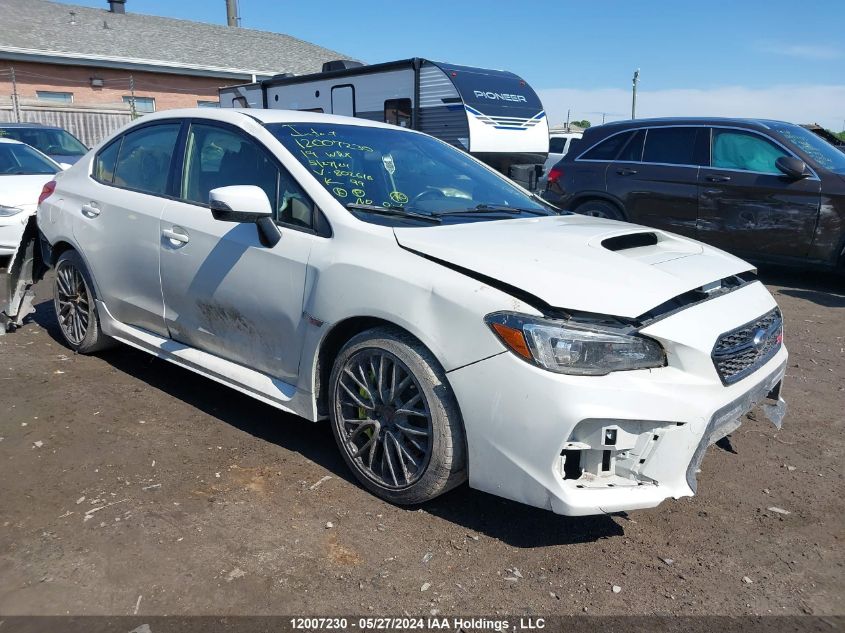 2019 Subaru Wrx Sti VIN: JF1VA2R61K9802616 Lot: 12007230